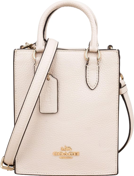 Coach Coach Pebbled Dempsey Mini North South Tote Crossbody Handbag