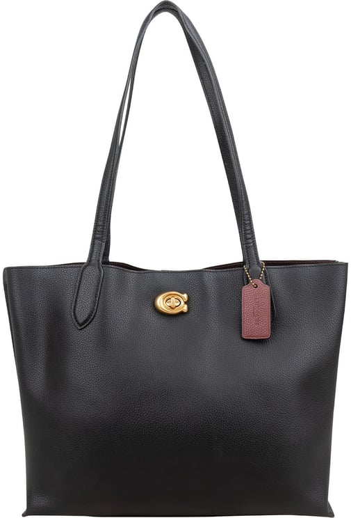 Coach Coach Pebbled Leather Willow Tote Shoulder Bag