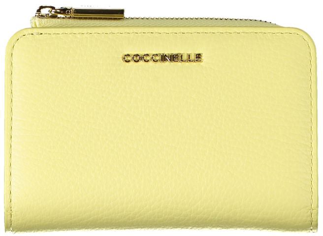 Coccinelle Coccinelle Giallo Leather Women Wallet