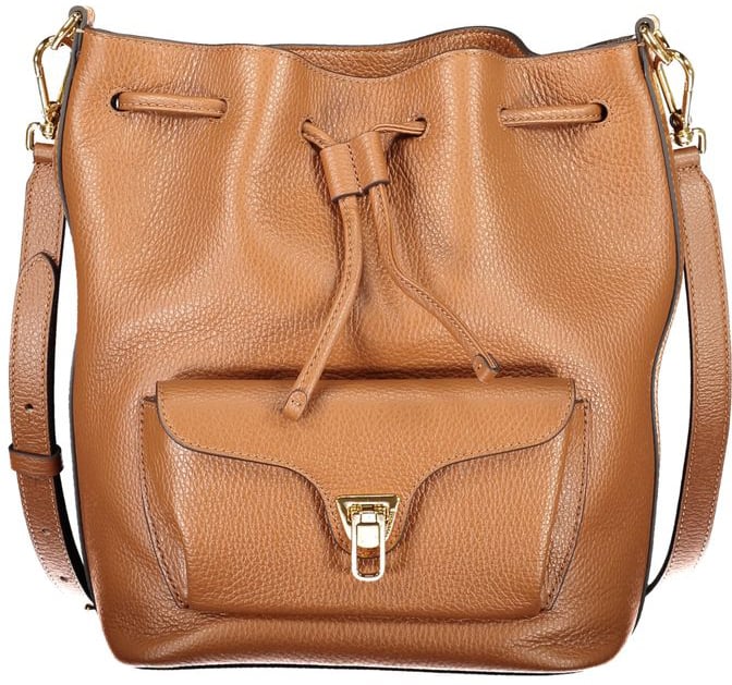 Coccinelle Coccinelle Marrone Leather Women Bucket Bag