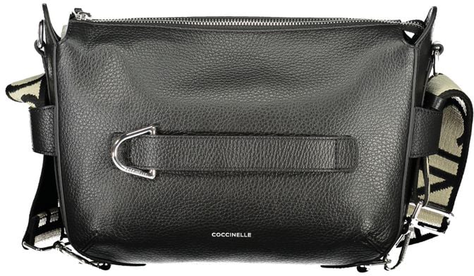 Coccinelle Coccinelle Nero Pelle Women Shoulder Bag