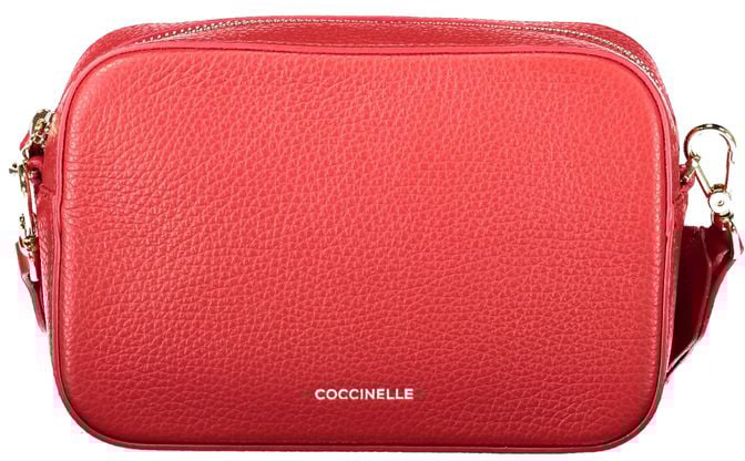 Coccinelle Coccinelle Red Leather Handbag