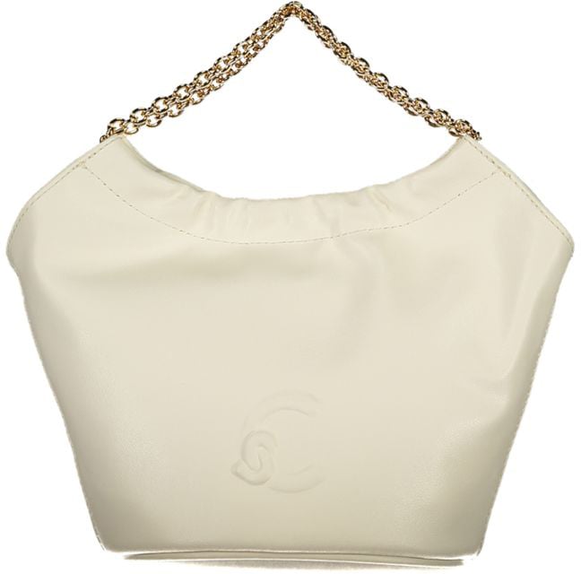 Coccinelle Coccinelle White Leather Handbag