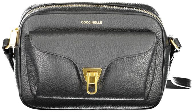 Coccinelle Coccinelle Black Leather Women Shoulder Bag