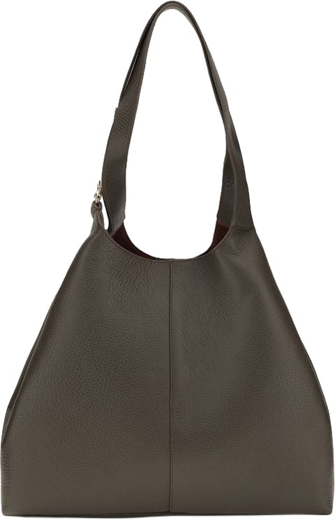 Coccinelle Coccinelle Brown Calf Leather Bos Taurus Shoulder Bag