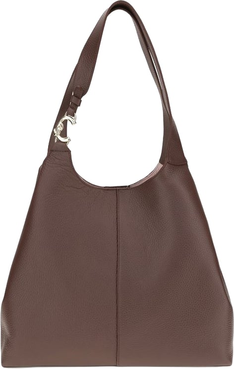Coccinelle Coccinelle Brown Calf Leather Bos Taurus Shoulder Bag