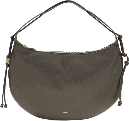 Coccinelle Coccinelle Brown Calf Leather Bos Taurus Shoulder Bag