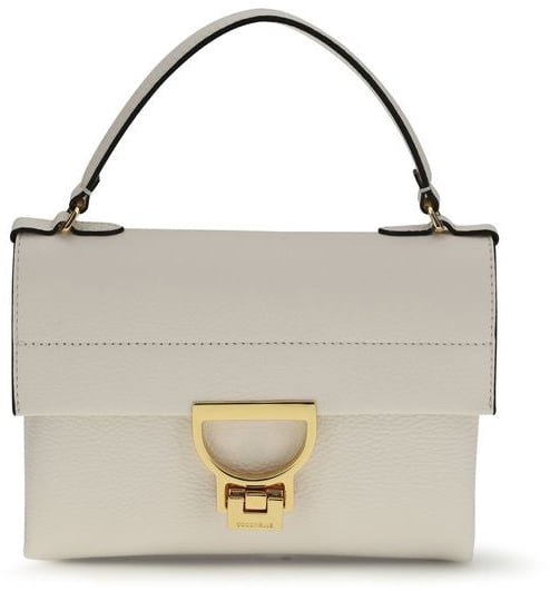 Coccinelle Coccinelle Beige Calf Leather Bos Taurus Handbag