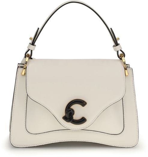 Coccinelle Coccinelle Beige Calf Leather Bos Taurus Shoulder Bag
