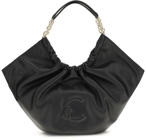 Coccinelle Coccinelle Black Calf Leather Bos Taurus Shoulder Bag