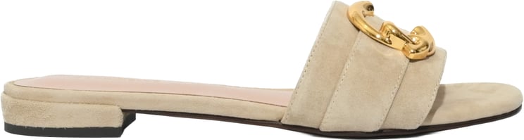 Coccinelle Flat Shoes Sandshell