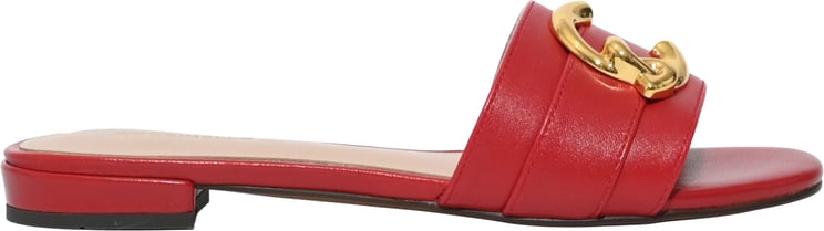 Coccinelle Flat Shoes Scarlet