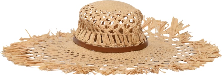 Coccinelle Hats Natural/Cognac