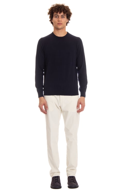COLOMBO Kid Cashmere Crewneck Sweater