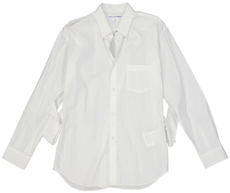 Comme des Garçons Comme Des Garçons White Cotton Dress Shirt