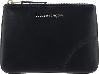 Comme des Garçons Comme Des Garçons Black Calf Leather Bos Taurus Wallet