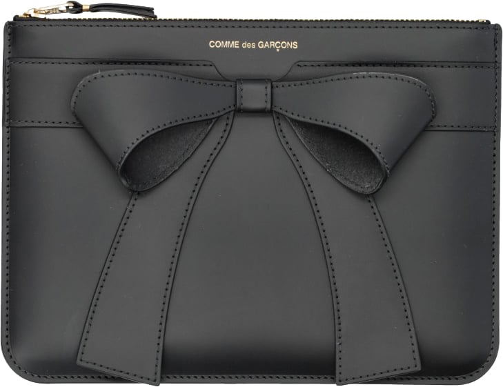 Comme des Garçons Rectangular Matte Finish Pouch