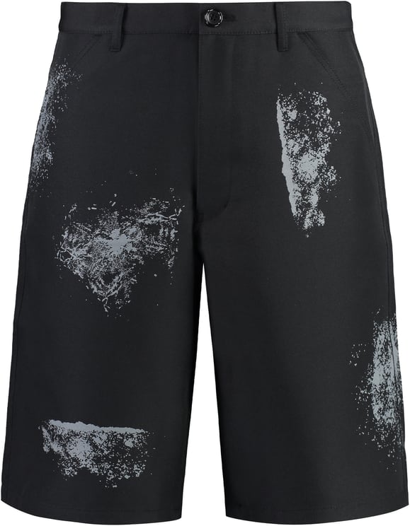 Comme des Garçons Techno fabric bermuda-shorts