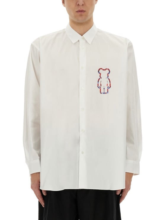 Comme des Garçons White Poplin Shirt