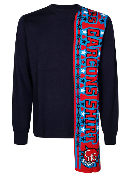 Comme des Garçons Graphic Knit Sweater