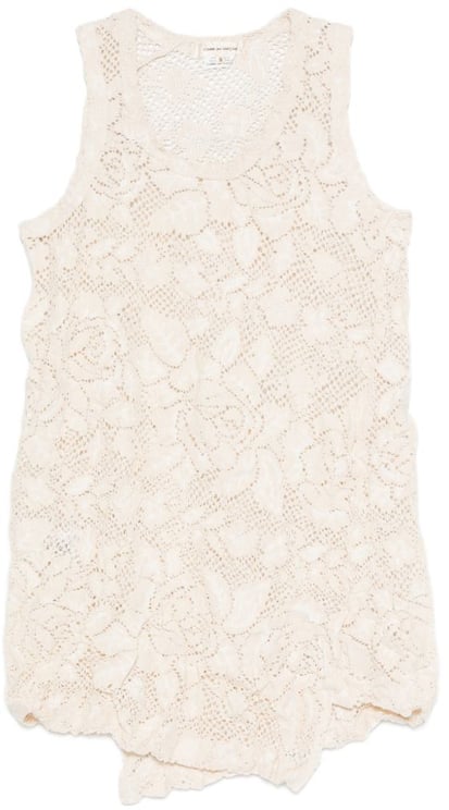 Comme des Garçons Top Ecru