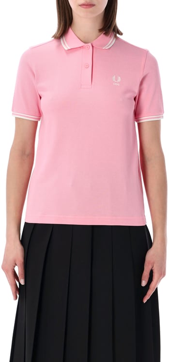 Comme des Garçons Polo Fred Perry Rosa
