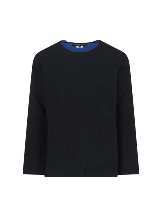 Comme des Garçons Homme Plus Wool Blend Sweater, Black