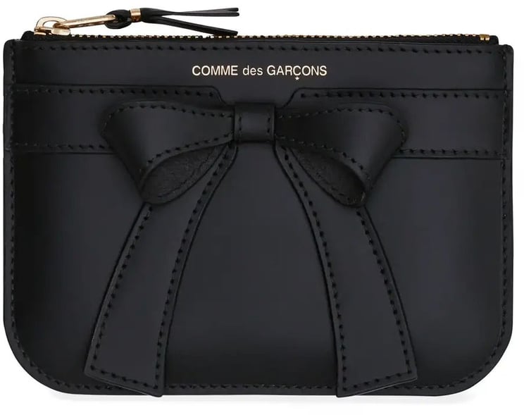 Comme des Garçons Wallet Bow Black