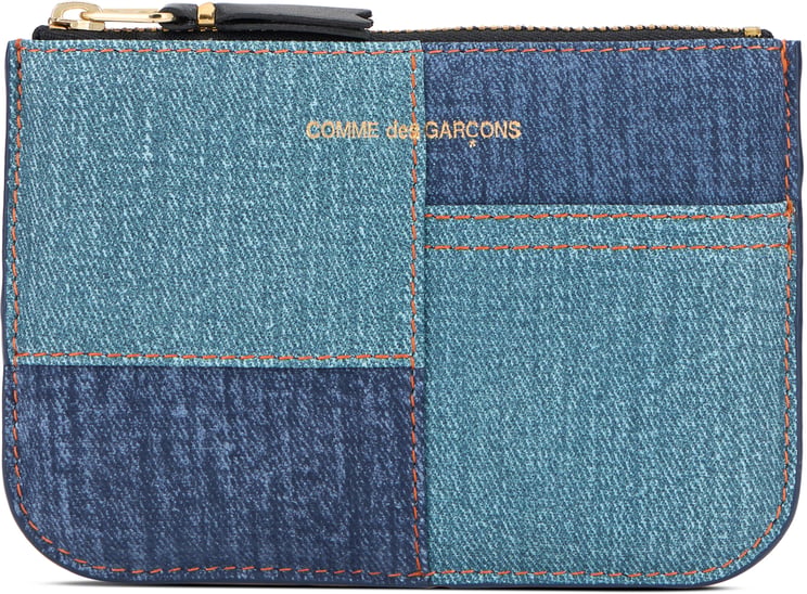 Comme des Garçons Denim Patchwork Wallet