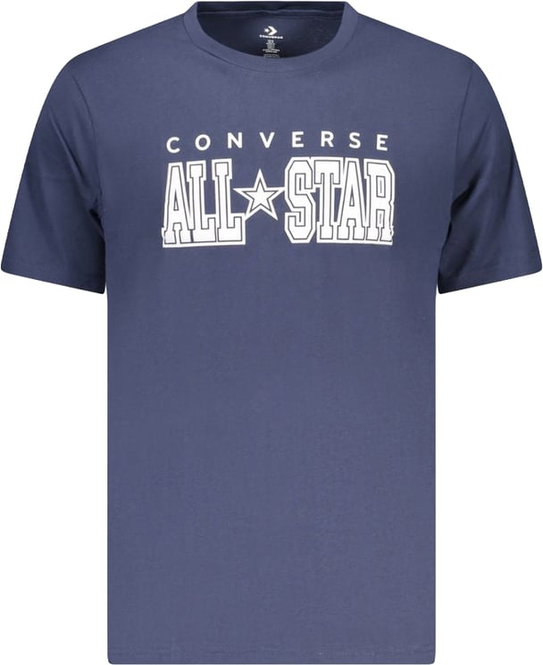 Converse Converse Blue Cotton Men's T-Shirt