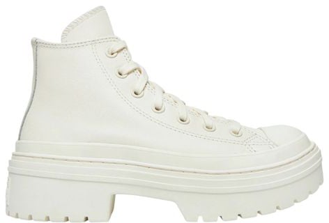 Converse Converse White Recycled Leather High Heel Pumps