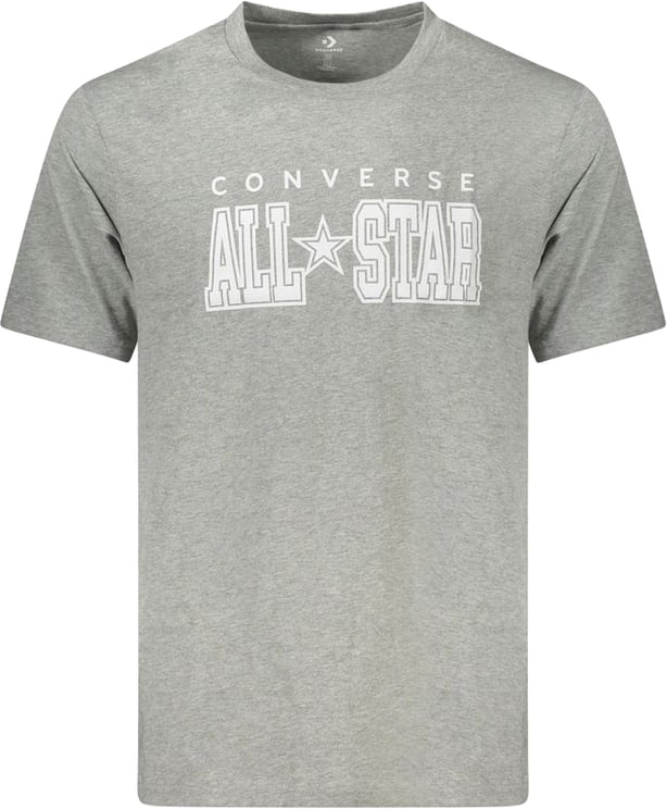 Converse Converse Gray Cotton Men's T-Shirt