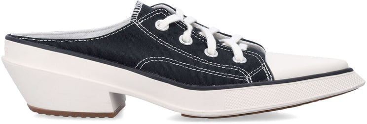 Converse Chuck 70 De Luxe Pointed Mule Heel Platf Nero