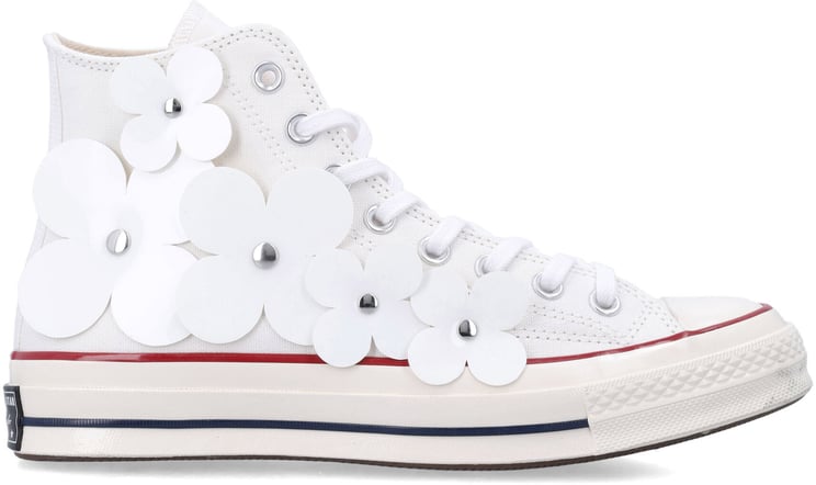 Converse Chuck 70 Canvas Ltd Flowers Bianco