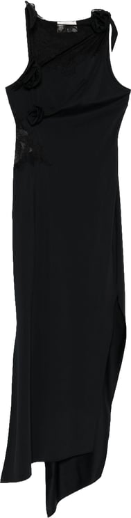 Coperni Sleeveless Black Midi Dress
