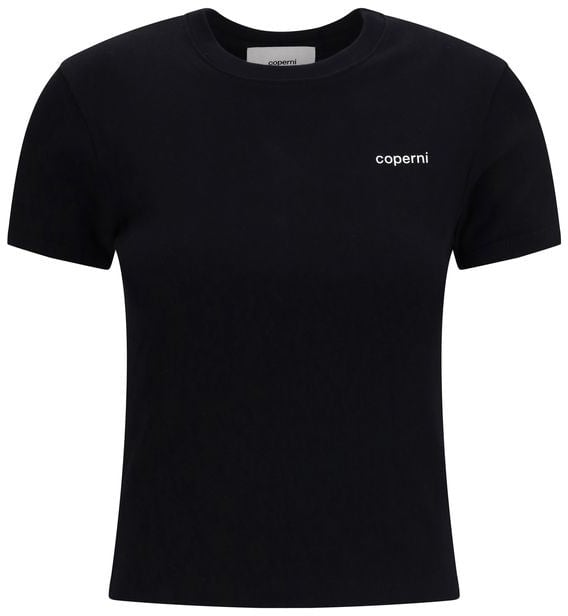 Coperni Coperni Black Cotton T-Shirt