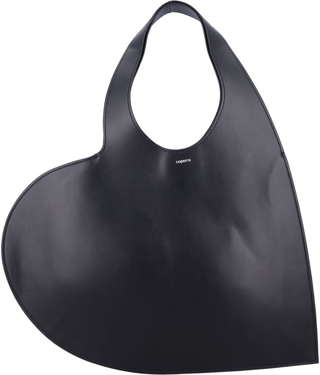 Coperni Double Heart Tote Bag Nero