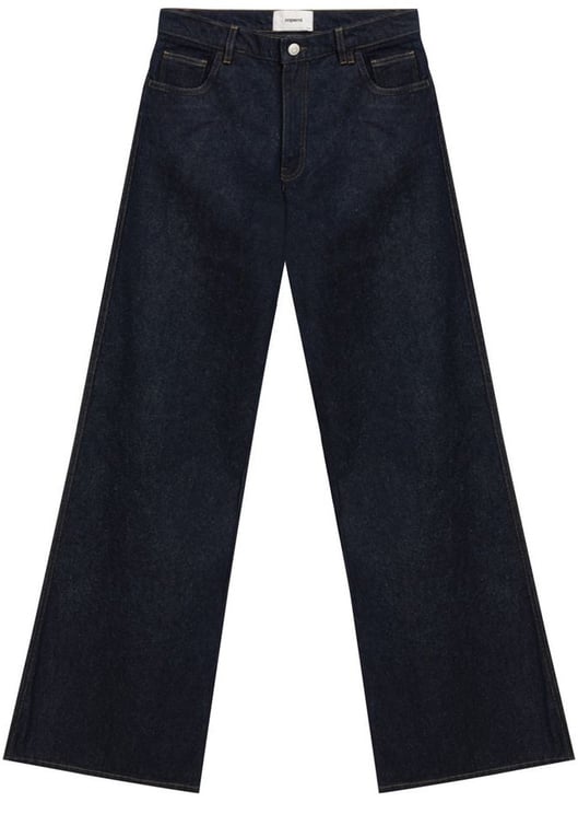 Coperni Coperni Blue Cotton High-Waisted Jean