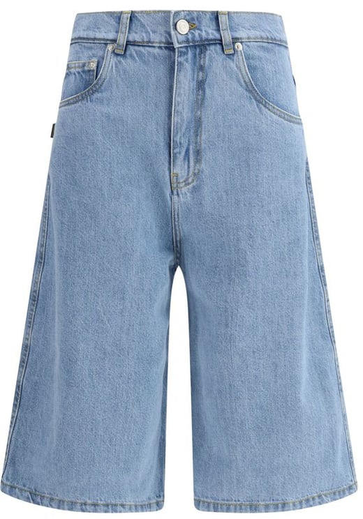 Coperni Coperni Blue Cotton Bermuda Shorts