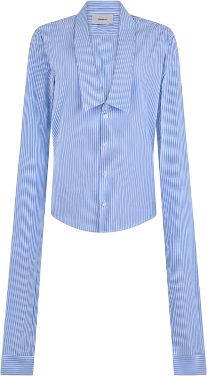Coperni Striped shirt with long sleeves