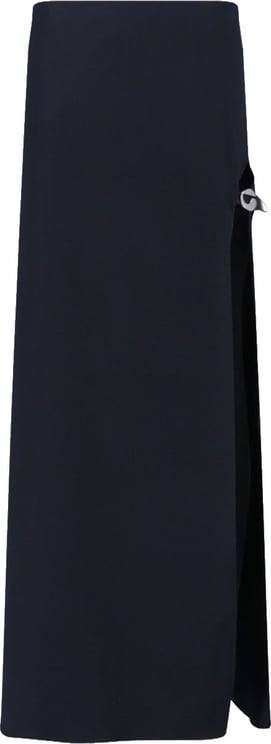 Coperni Maxi Skirt With Garter Detail