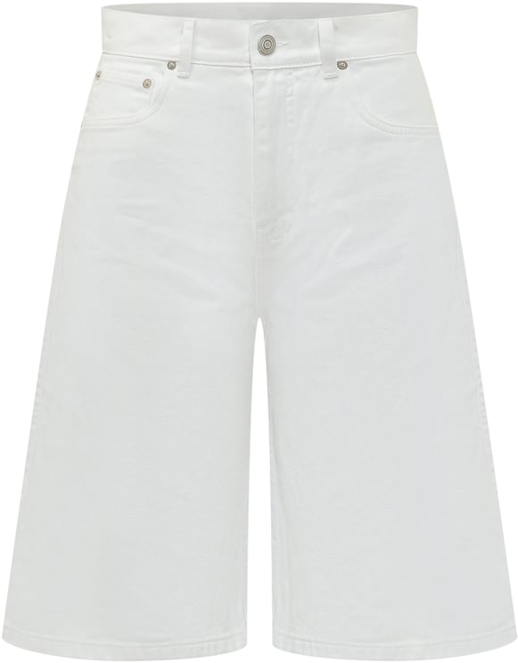 Coperni Bermuda in Denim a Vita Alta