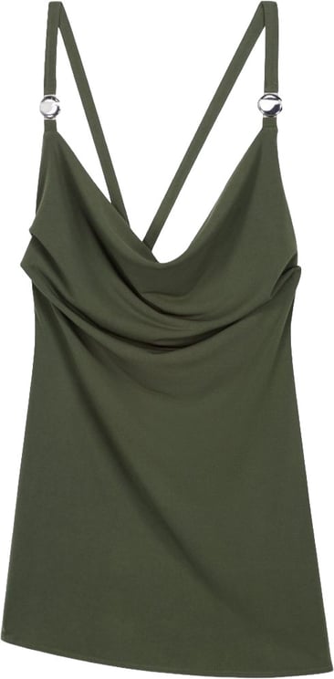 Coperni Draped Cowl Neckline Tank Top