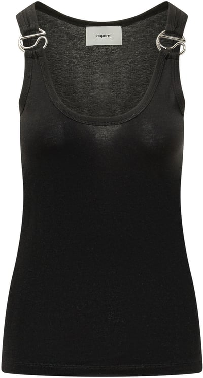 Coperni Top con Spalline e Logo