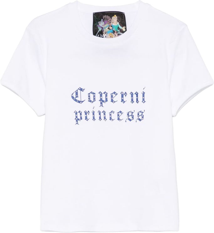 Coperni Fitted White Top