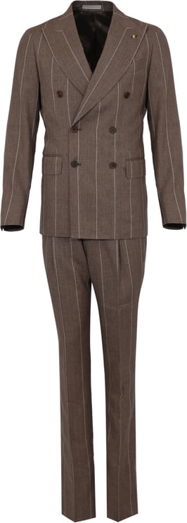 Corneliani Dresses Brown