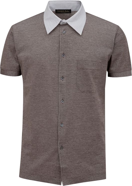 Corneliani Corneliani Bicolor Cotton Shortsleeve Shirt