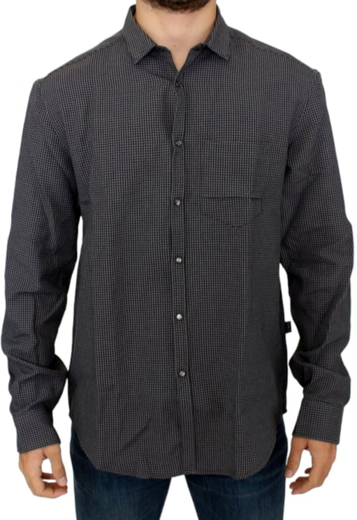 Costume National Costume National Gray linen casual shirt