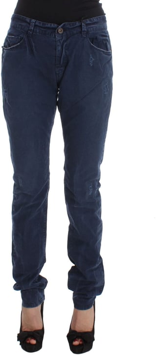 Costume National Costume National Blue Cotton Blend Denim Jeans