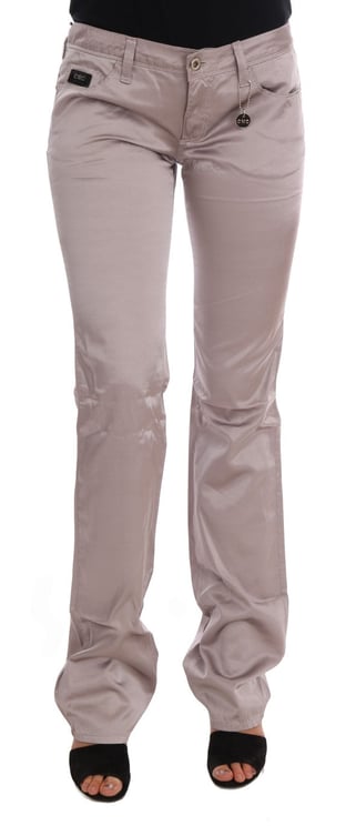 Costume National Costume National Beige Cotton Slim Fit Jeans